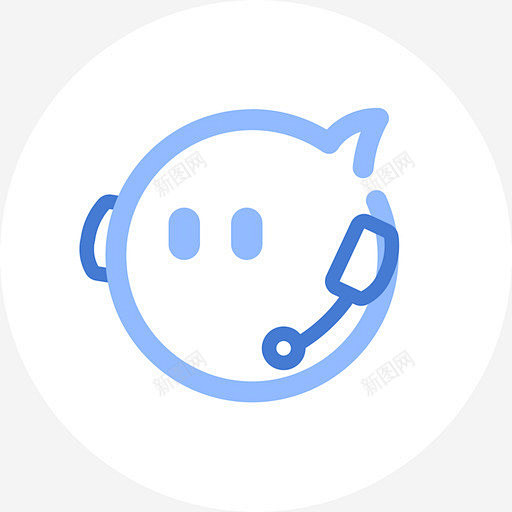 客服头像高清素材 头像 客服 icon 图标 标识 标志 UI图标 设计图片 免费下载 页面网页 平面电商 创意素材