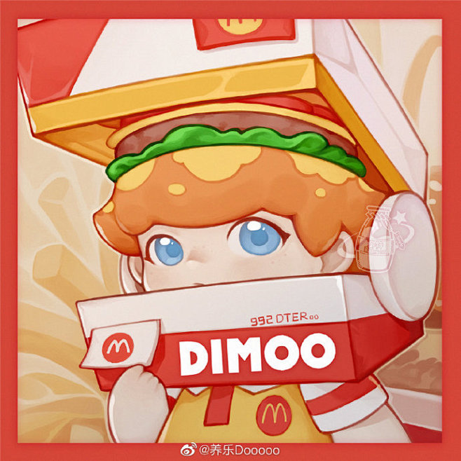 #Dimoo# #POP潮玩新画# 99...
