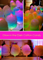Glow in the Dark Cotton Candy