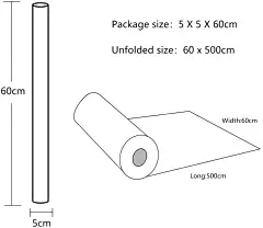 Amazon.com: Homeme 铝箔即剥即贴壁纸,60.96 x 500.40 厘米自粘厨房贴纸壁纸,带 PVC 防水防油可拆卸和 110 °C 耐高温,适用于墙壁、家具、桌子、抽屉装修-银色: Kitchen &amp; Dining