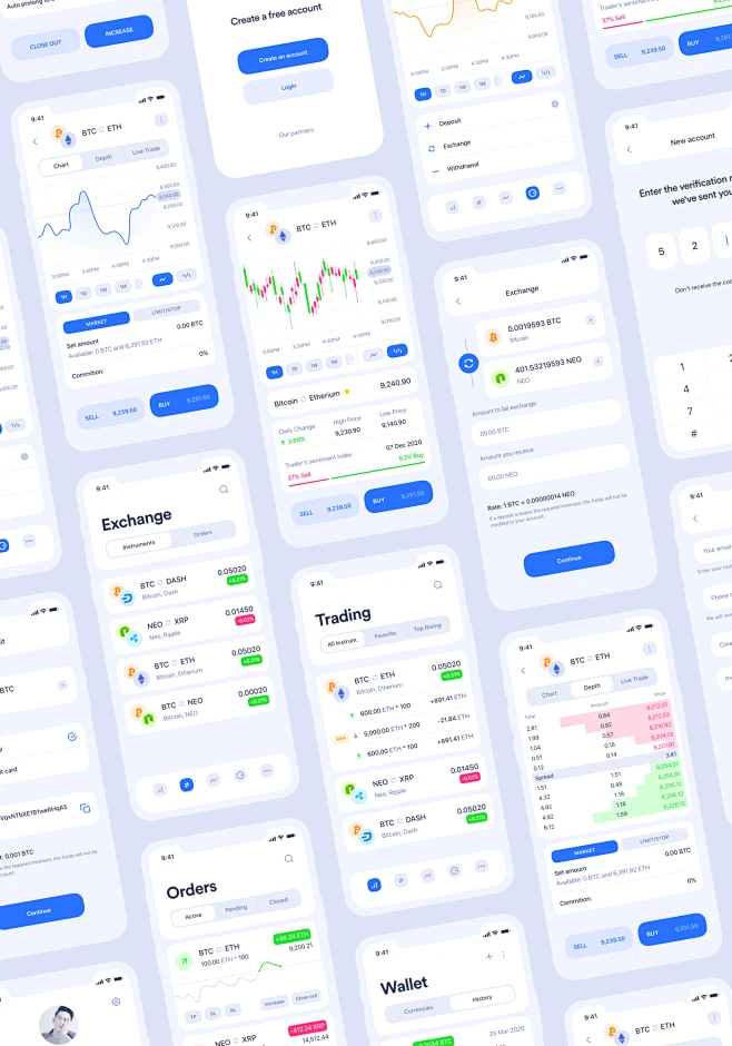 Trading cryptocurrency iOS application : Crypto trading platform for everyone. It’s a convenient solution for those who want to profit from either the growth or decline of the cryptocurrency market and from long-term investments in crypto assets.
