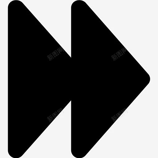 快进箭头前进按钮图标 UI图标 设计图片 免费下载 页面网页 平面电商 创意素材-花瓣网