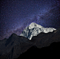 Photograph Milky Way over mountain Makalu by Ivan Kozorezov on 500px