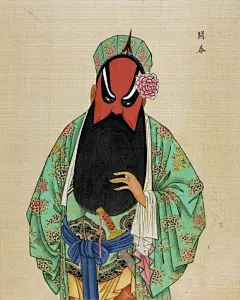 清宫藏【昇平署脸谱】