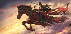 明良千古*关羽&amp;胡金定_看图_三国杀皮肤吧_百度贴吧
