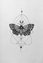 #tattoo##纹身##图案#Love the intricate pattern on the wings: 
