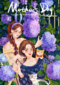 母亲节#闪屏#插图#插画#节日#运营设计#启动页#海报