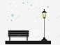 冬夜路灯矢量图 免抠png 设计图片 免费下载 页面网页 平面电商 创意素材