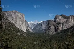 约塞米蒂谷，包括美国约塞米蒂国家公园的埃尔卡皮坦