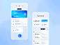 The Concept for the Search Flights App clean ui gradient search ticket flight app mobile