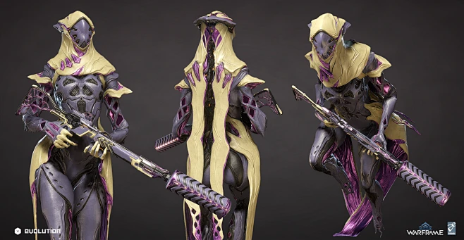 Warframe _ Wisp-花瓣网