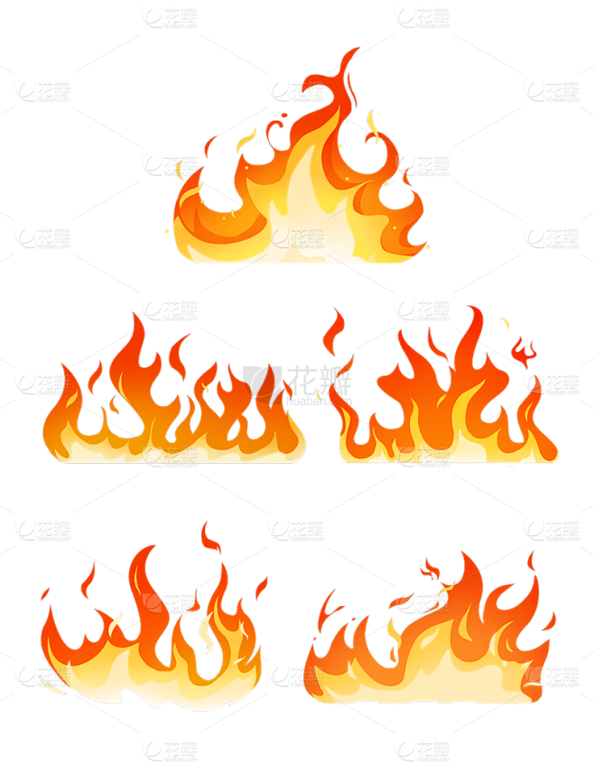 2309SC-素材组合-火焰危险元素