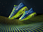 Nike Flyknit : Ryan Unruh asked me if i wanted to make a 3d environment based upon the fabric on these shoes and I thought it would be a ton of fun to mess with. Here are the images we made with the Finals at the end. Once again, you can see where we star