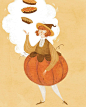 A new OC - Pumpkin Spice Witch!! ✨
