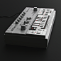 Techno Machines - Roland TB-303 CGI : Techno Machines is an ongoing series of visualizations about iconic instruments used in electronic music production. This time there is the Roland TB-303. Designed to simulate bass guitars, it was a commercial failure
