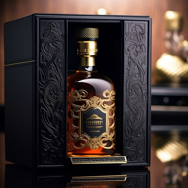 Lihe_Brandy_packaging_outer_box_display_Hennessy_product_style ...