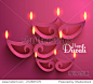 Vector Paper Diwali Diya (Oil Lamp). 正版图片在线交易平台 - 海洛创意（HelloRF） - 站酷旗下品牌 - Shutterstock中国独家合作伙伴