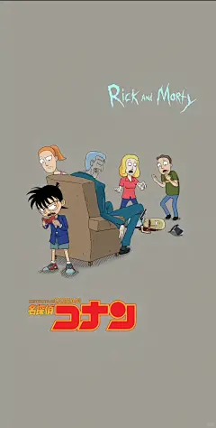 美漫巨头#瑞克和莫蒂 #壁纸 - 小红书