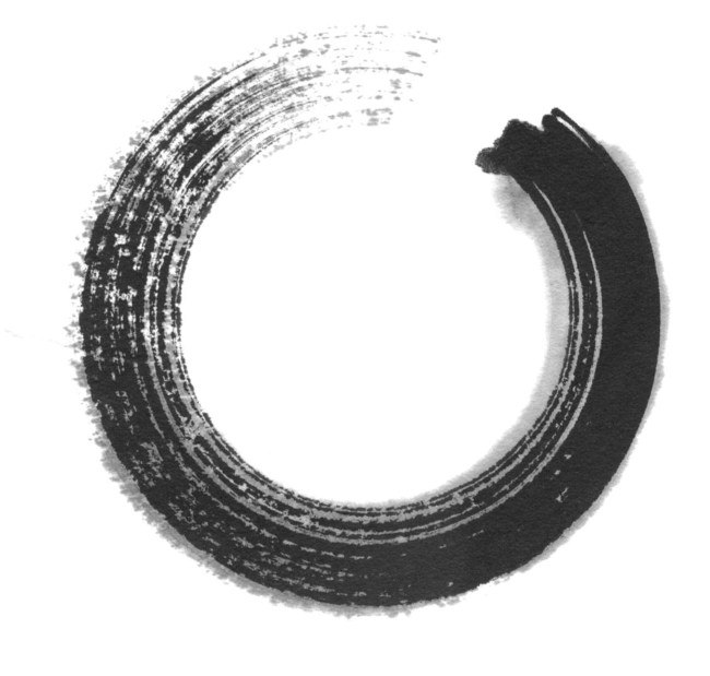 镂空墨迹素材