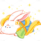 可爱-中秋兔子拟人风2
