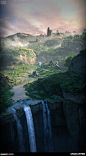 Uncharted The Lost Legacy : Intro to Western Ghats , Rogelio Olguin : Henry Cheng and I were dual environment artists on this section.  He took care of most of the modeling and I did texturing/shading and modeling in two main sections when it came to the 
