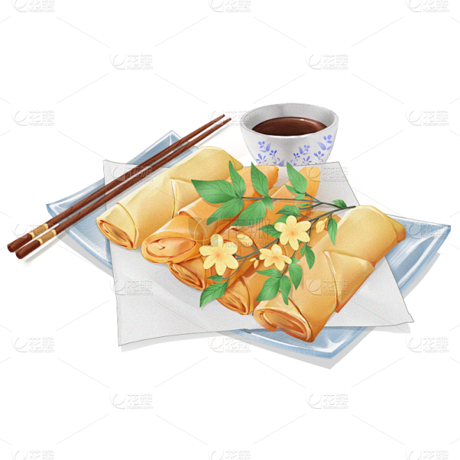 中国风古风食物大尺寸贴图