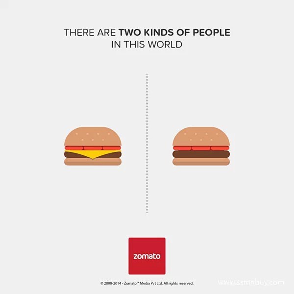世界上只有两种人-汉堡要不要加芝士
你喜...