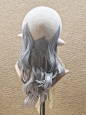 灰色的，神秘的，轻盈的 #bjd #bjd四分 #羽毛头 #BJD假发 #bjd娃娃 #bjd羽毛头 #羽毛 #展示 - 小红书