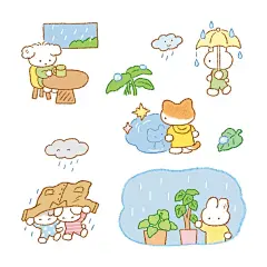 13/500 韩国插画手账博主 moony_spot - 小红书