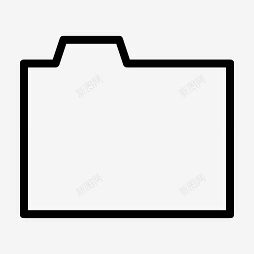文件夹生产力回形针图标 附件 icon 标识 标志 UI图标 设计图片 免费下载 页面网页 平面电商 创意素材-花瓣网