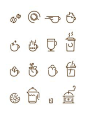 Coffee Icons - Francesco Lucchiari — Designspiration