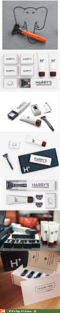 I love the entire design aesthetic of Harry's products for men.
