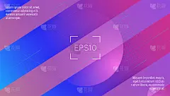 液体布局。图形页面。波浪着陆页。3d摘要封面。最小的传单。动态网站。多色模板。紫色的明亮的海报。紫色