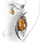 ENZTIAREL - silver and citrine by LUNARIEEN#饰品##宝石#@北坤人素材