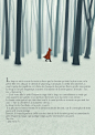 Little Riding Hood on Behance#书##插画##创意##behance#