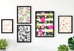 漂亮的花卉背景纹理图案 Pattern Pretty Floral Patterns #2118853-设计元素-美工云(meigongyun.com)