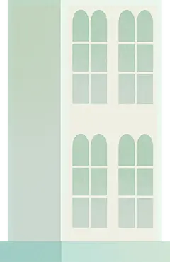 父亲节渐变写实风格人物插画-建筑