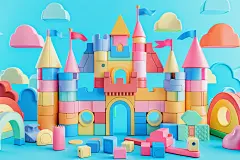 创意搭建积木兼容块