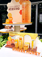 护肤品托盘 台面架 产品展示陈列道具设计innisfree_Ginger Honey Ampoule Skin