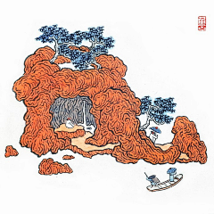 虞美人与鸢尾采集到中国风素材画