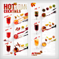 Menu-infographics (Autumn cocktails) on Behance