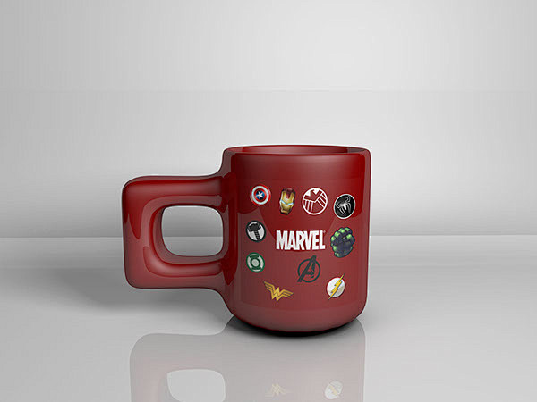 Marvel Mug : My 3d m...