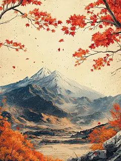 Midjourney，Ai绘图，节气秋分海报，可帮做_4_小天抗狼AI_来自小红书网页版