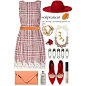 A fashion look from January 2014 featuring Oscar de la Renta dresses, Zara ankle booties and Kate Spade necklaces. Browse and shop related looks.