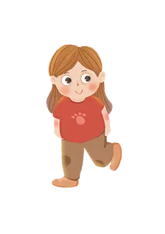 千库网_小孩子小朋友卡通人物肌理扁平风_元素编号11914855