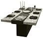 Stone Table contemporary dining tables
