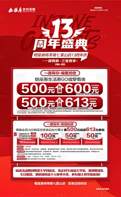 商场周年庆典海报-源文件