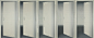5扇门(I)
艺术家：格哈德·里希特
年份：1967
材质：布面油画
尺寸：Each panel: 205 x 100 CM