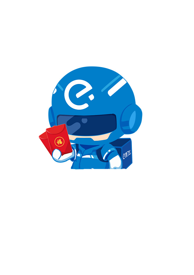 饿了么吉祥物漫画设计