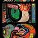 dark mode Character design  Drawing  freestyle Stream of Consciousness doodles imaginary typeface